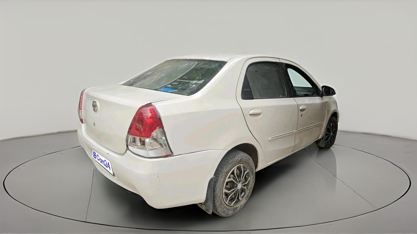 2011 Toyota Etios G, CNG, Manual, 1,73,336 km, exterior