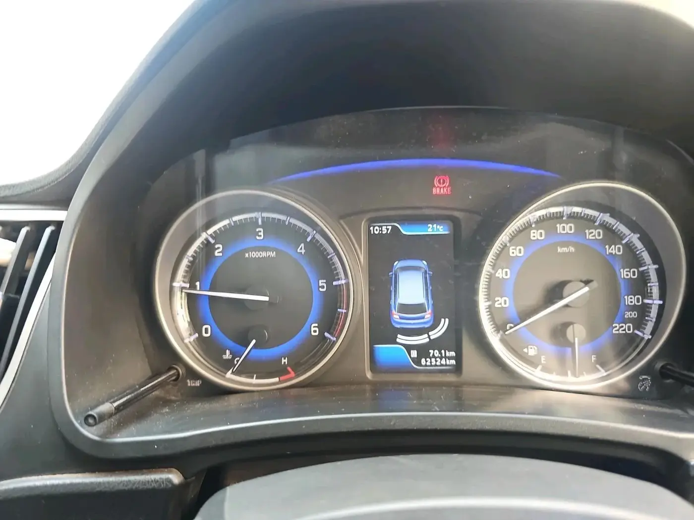 2017 Maruti Baleno ALPHA DIESEL 1.3, Diesel, Manual, 62,524 km, interior