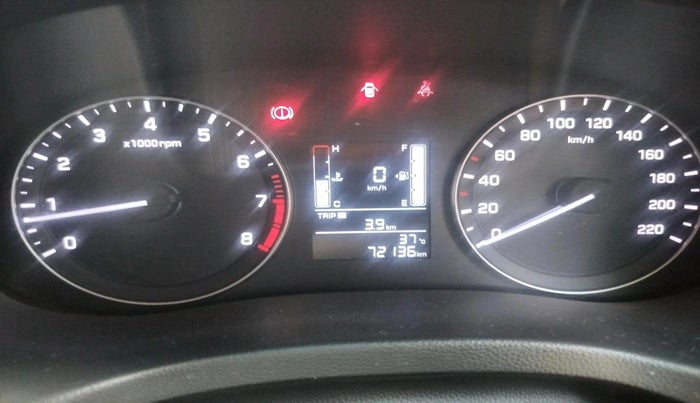 2016 Hyundai Creta SX PLUS 1.6 PETROL, Petrol, Manual, 72,136 km, interior