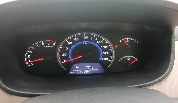 2017 Hyundai Grand i10 SPORTZ (O) AT 1.2 KAPPA VTVT, Petrol, Automatic, 51,006 km, interior