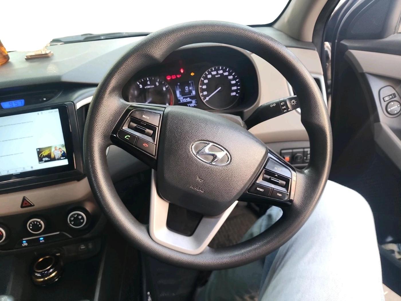 2018 Hyundai Creta E PLUS 1.6 PETROL, Petrol, Manual, 77,284 km, interior
