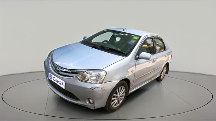 2012 Toyota Etios V, Petrol, Manual, 41,051 km, exterior