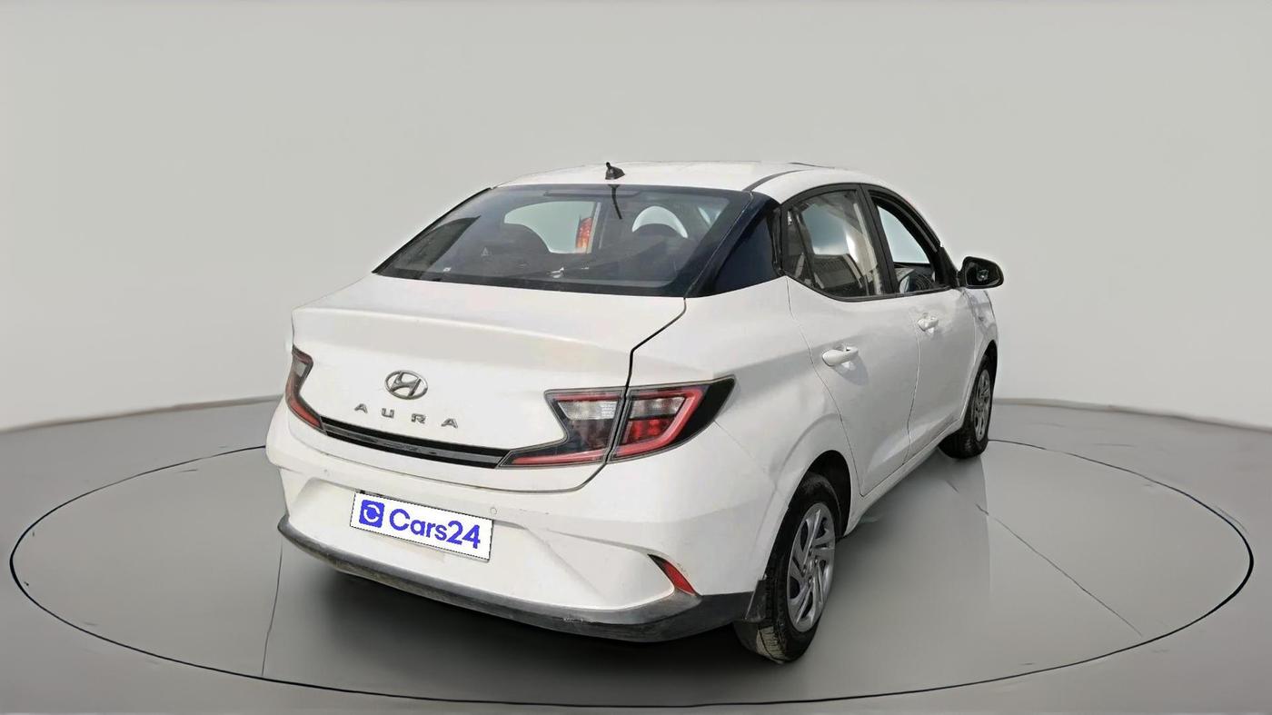 2020 Hyundai AURA S 1.2, Petrol, Manual, 27,119 km, exterior