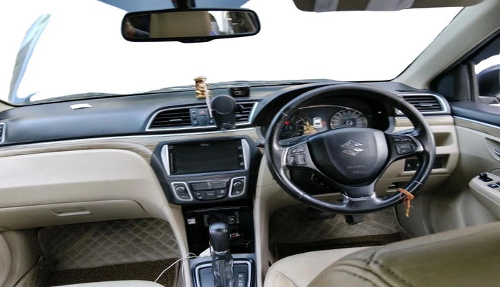 2019 Maruti Ciaz ALPHA  AT 1.5 SHVS PETROL, Petrol, Automatic, 74,481 km, interior