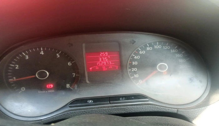 2012 Volkswagen Polo COMFORTLINE 1.2L PETROL, Petrol, Manual, 1,52,973 km, interior