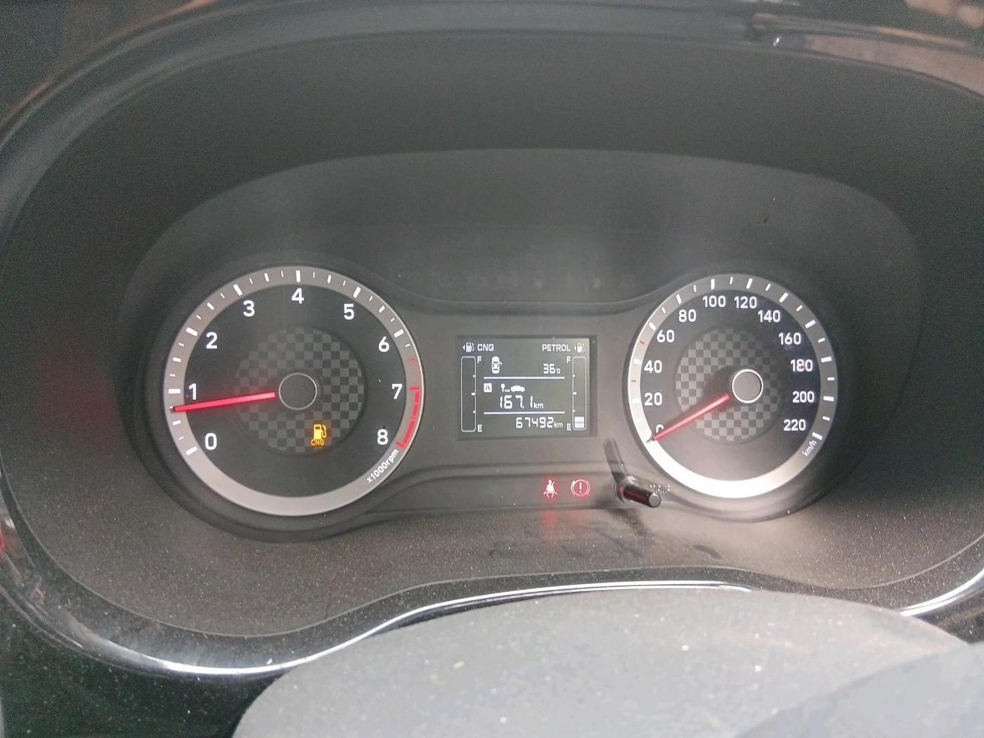 2021 Hyundai GRAND I10 NIOS SPORTZ 1.2 KAPPA VTVT CNG, CNG, Manual, 67,492 km, interior