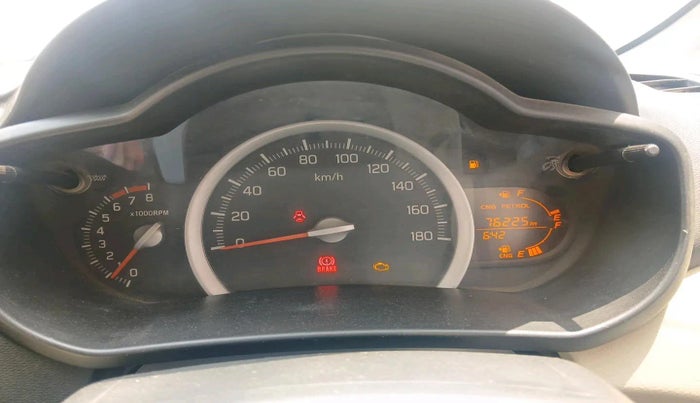 2016 Maruti Celerio VXI CNG, CNG, Manual, 76,225 km, interior