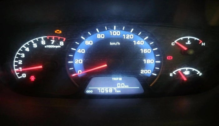 2014 Hyundai Xcent S 1.2, CNG, Manual, 70,587 km, interior