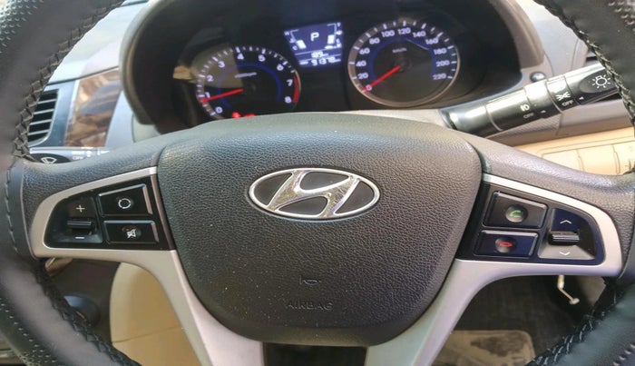 2014 Hyundai Verna FLUIDIC 1.6 VTVT SX AT, Petrol, Automatic, 91,378 km, interior