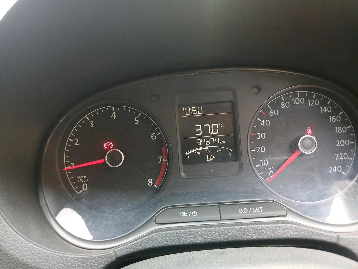 2020 Volkswagen Polo TRENDLINE 1.0L, Petrol, Manual, 34,874 km, interior