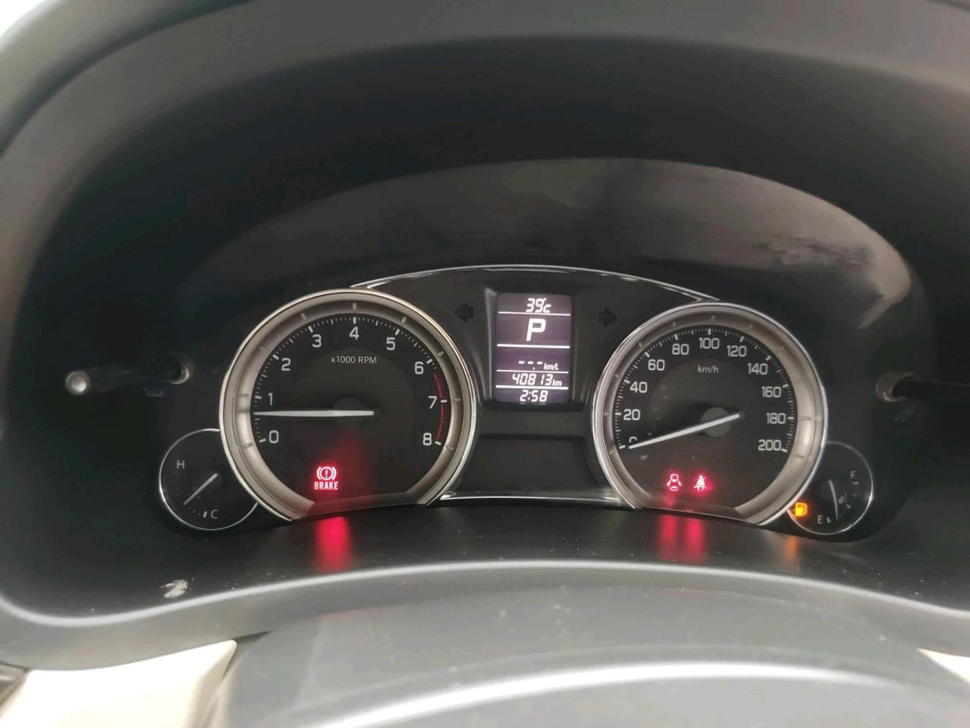 2018 Maruti Ciaz ZETA 1.4  AT PETROL, Petrol, Automatic, 40,813 km, interior