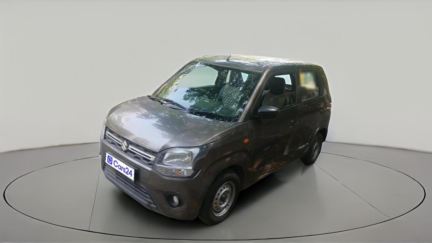 2021 Maruti New Wagon-R LXI CNG 1.0, CNG, Manual, 47,835 km, exterior