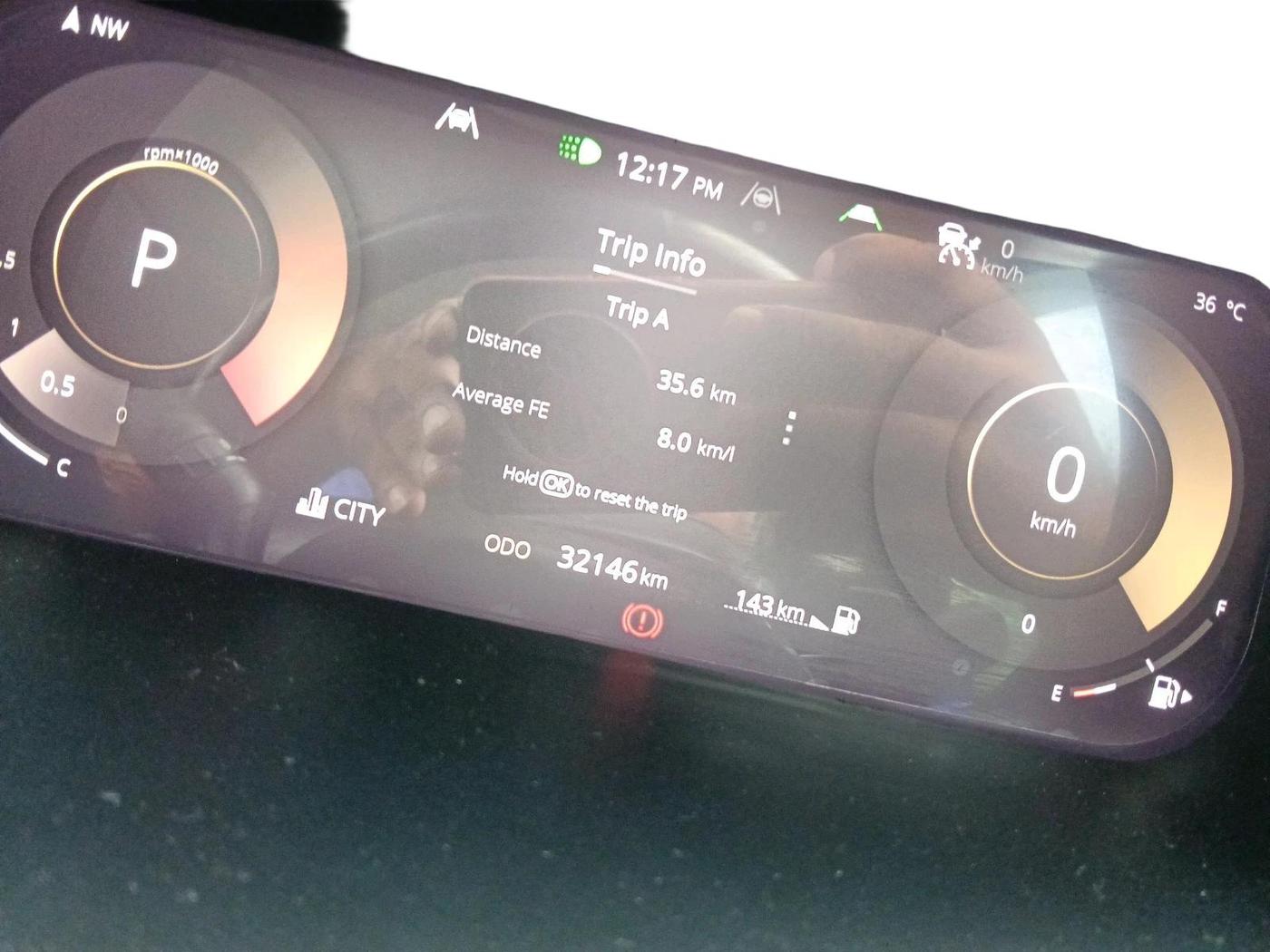 2024 Tata Safari ACCOMPLISHED PLUS DUAL TONE AT, Diesel, Automatic, 32,146 km, interior