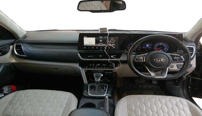 2021 KIA SELTOS HTX 1.5 CVT PETROL, Petrol, Automatic, 59,760 km, interior