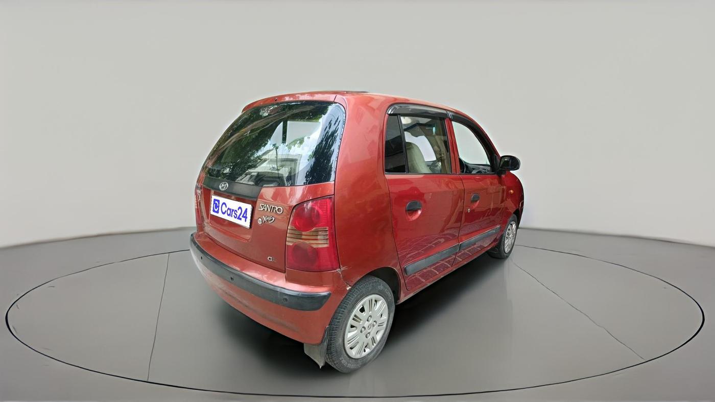2011 Hyundai Santro Xing GLS, CNG, Manual, 55,997 km, exterior