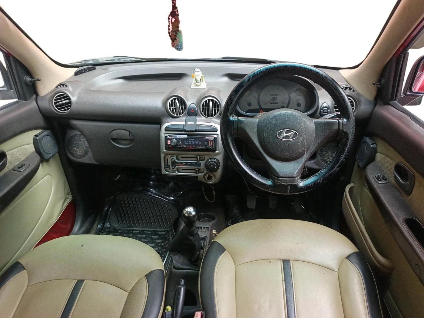 2011 Hyundai Santro Xing GLS, CNG, Manual, 55,997 km, interior