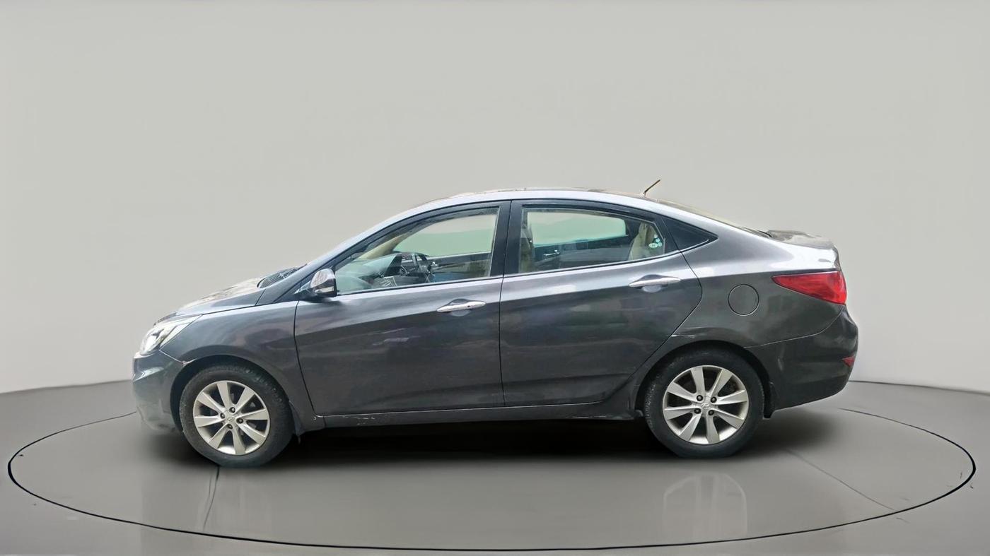 2013 Hyundai Verna FLUIDIC 1.6 VTVT SX OPT AT, Petrol, Automatic, 46,889 km, exterior