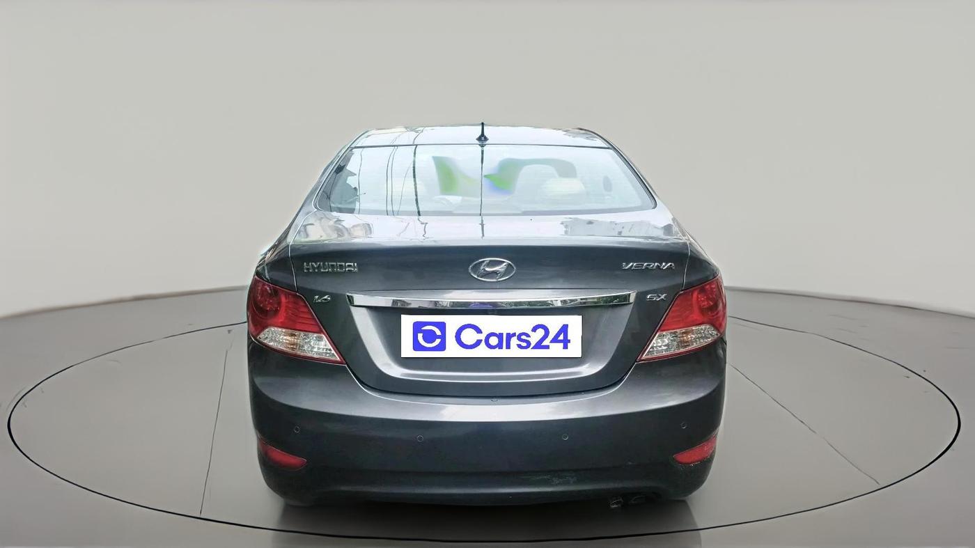 2013 Hyundai Verna FLUIDIC 1.6 VTVT SX OPT AT, Petrol, Automatic, 46,889 km, exterior