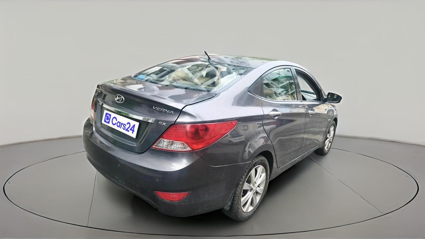 2013 Hyundai Verna FLUIDIC 1.6 VTVT SX OPT AT, Petrol, Automatic, 46,889 km, exterior