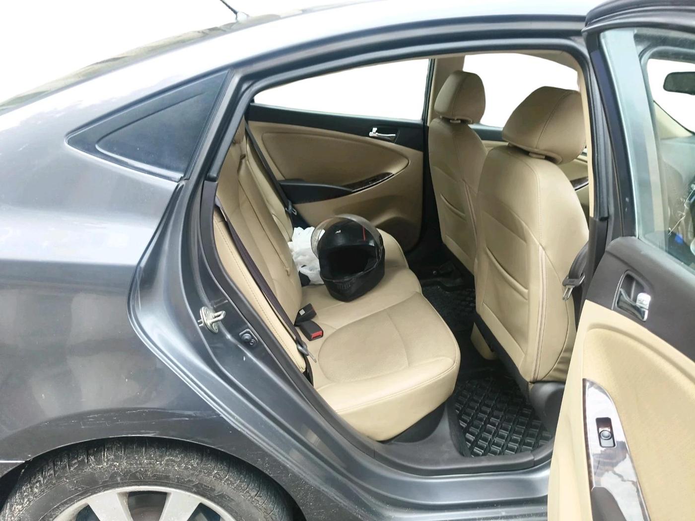 2013 Hyundai Verna FLUIDIC 1.6 VTVT SX OPT AT, Petrol, Automatic, 46,889 km, interior