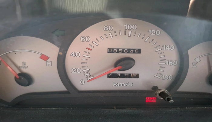 2011 Hyundai Santro Xing GL, CNG, Manual, 85,646 km, interior