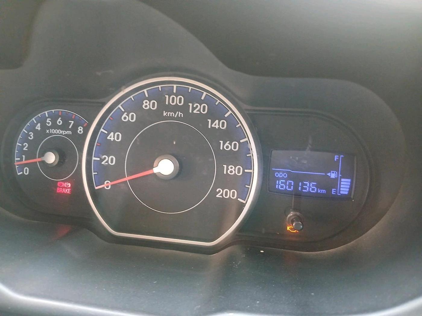 2013 Hyundai i10 MAGNA 1.1, CNG, Manual, 1,60,136 km, interior