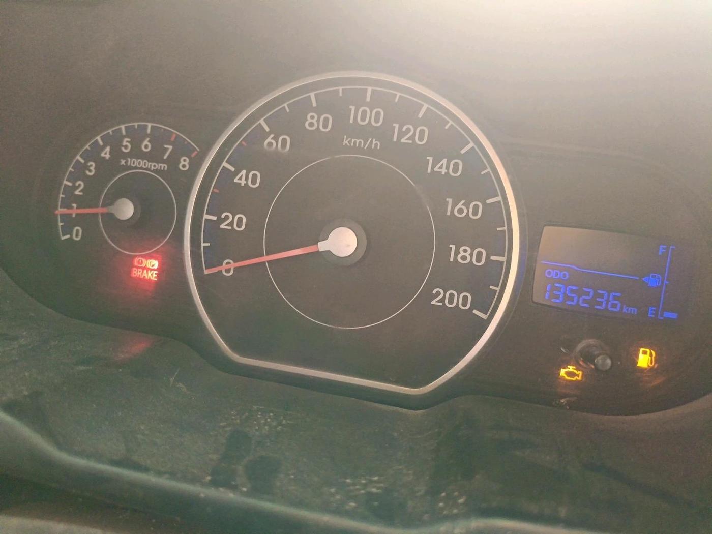 2011 Hyundai i10 MAGNA 1.2, CNG, Manual, 1,35,236 km, interior