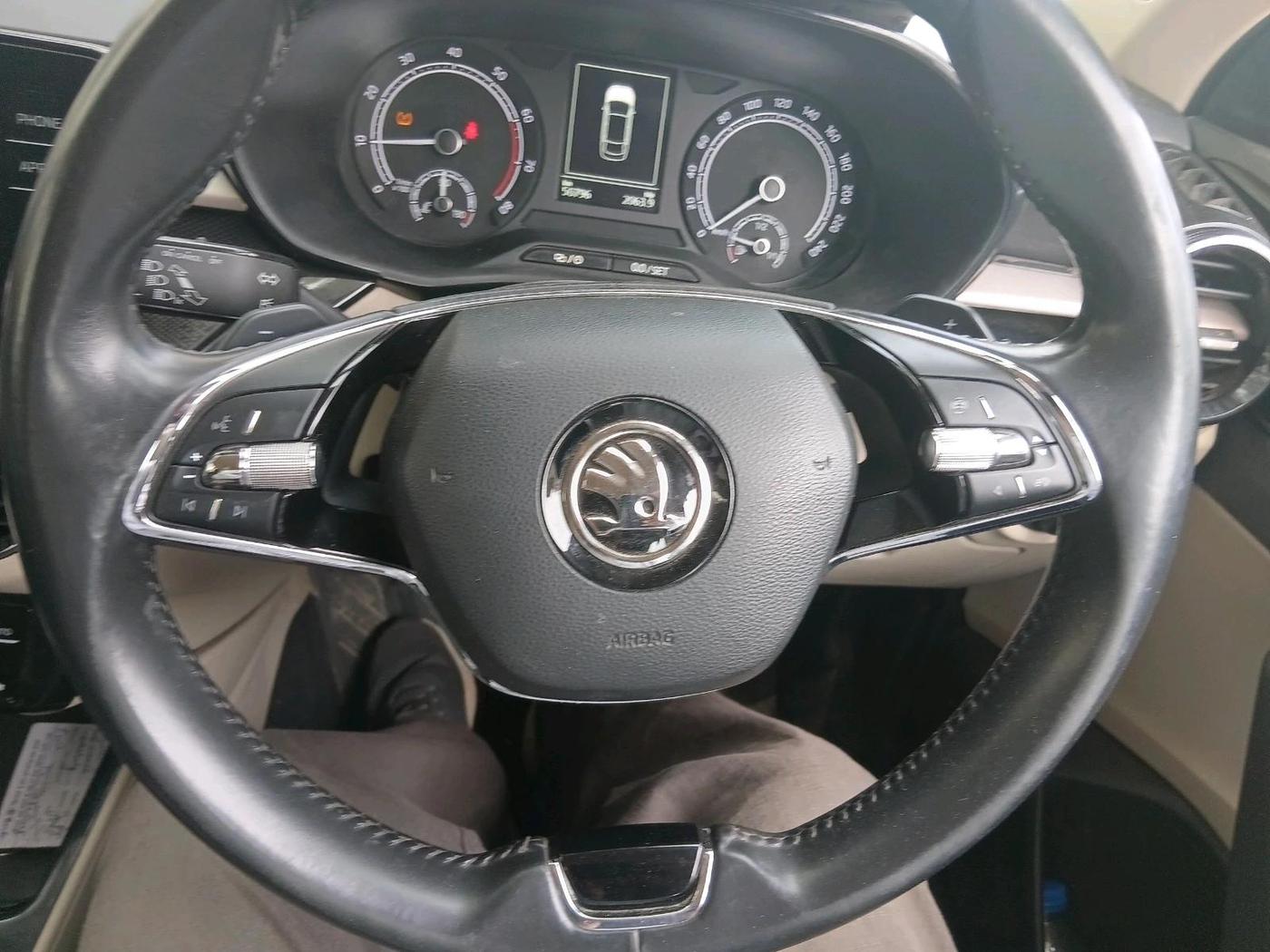 2023 Skoda SLAVIA AMBITION 1.0L TSI AT, Petrol, Automatic, 50,796 km, interior