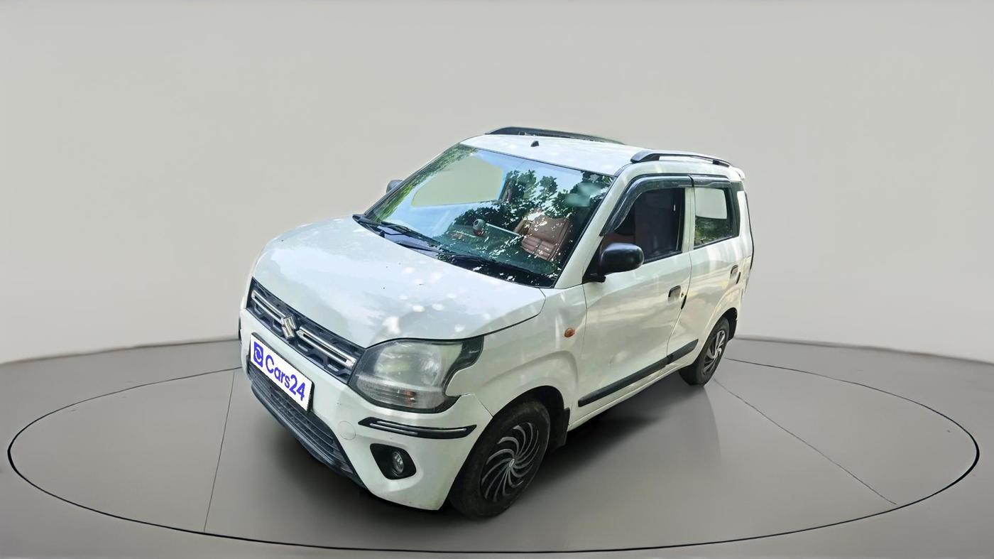2021 Maruti New Wagon-R LXI CNG 1.0, CNG, Manual, 74,467 km, exterior