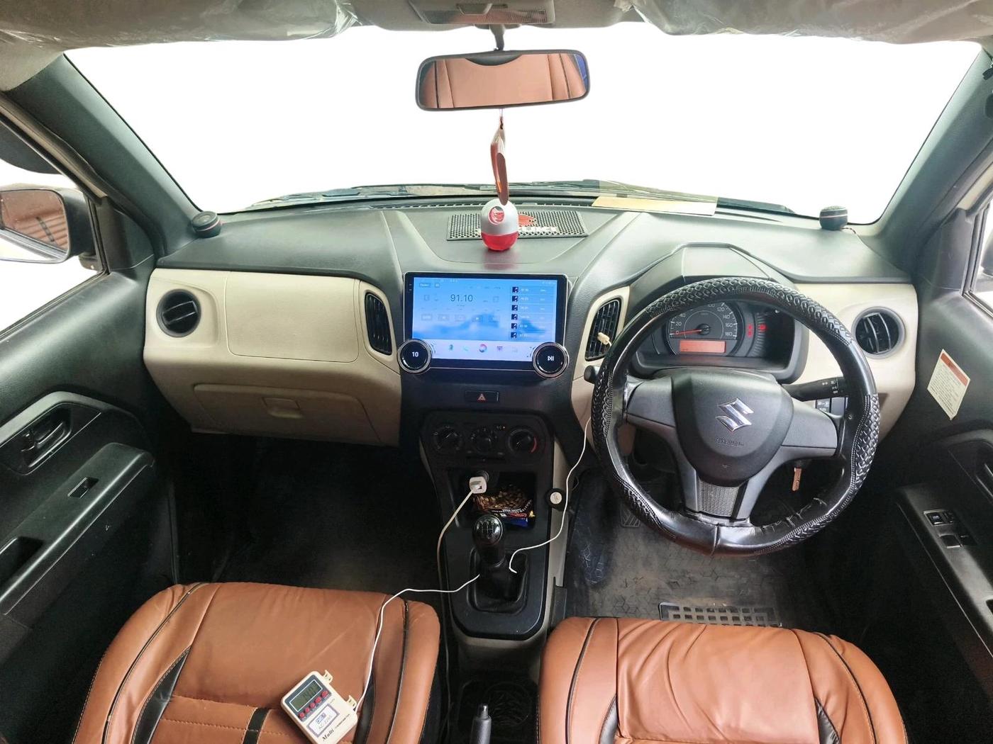 2021 Maruti New Wagon-R LXI CNG 1.0, CNG, Manual, 74,467 km, interior