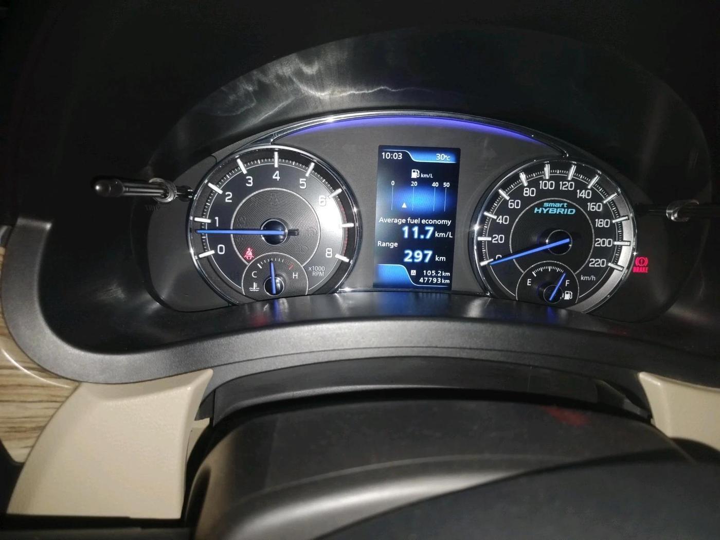 2022 Maruti Ciaz ALPHA 1.5 SHVS PETROL, Petrol, Manual, 47,793 km, interior