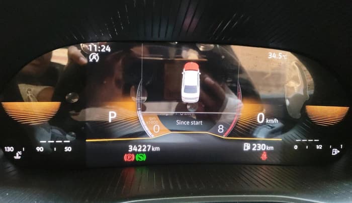 2024 Skoda SLAVIA STYLE 1.0L TSI AT, Petrol, Automatic, 34,227 km, interior