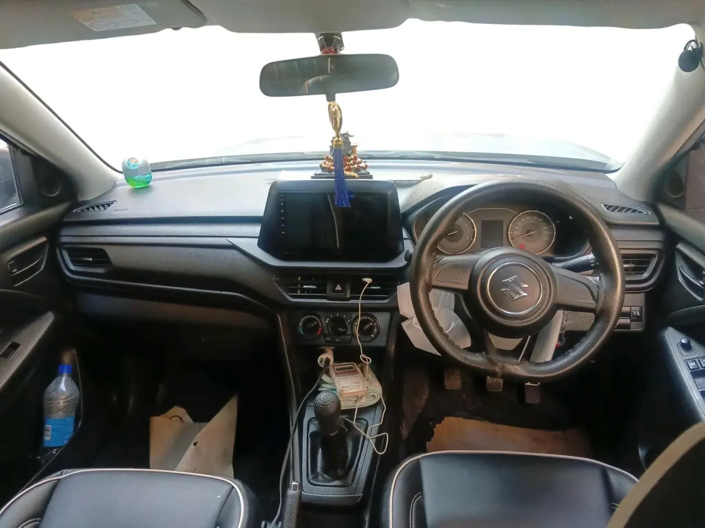 2025 Maruti BREZZA LXI S- CNG, CNG, Manual, 10,671 km, interior