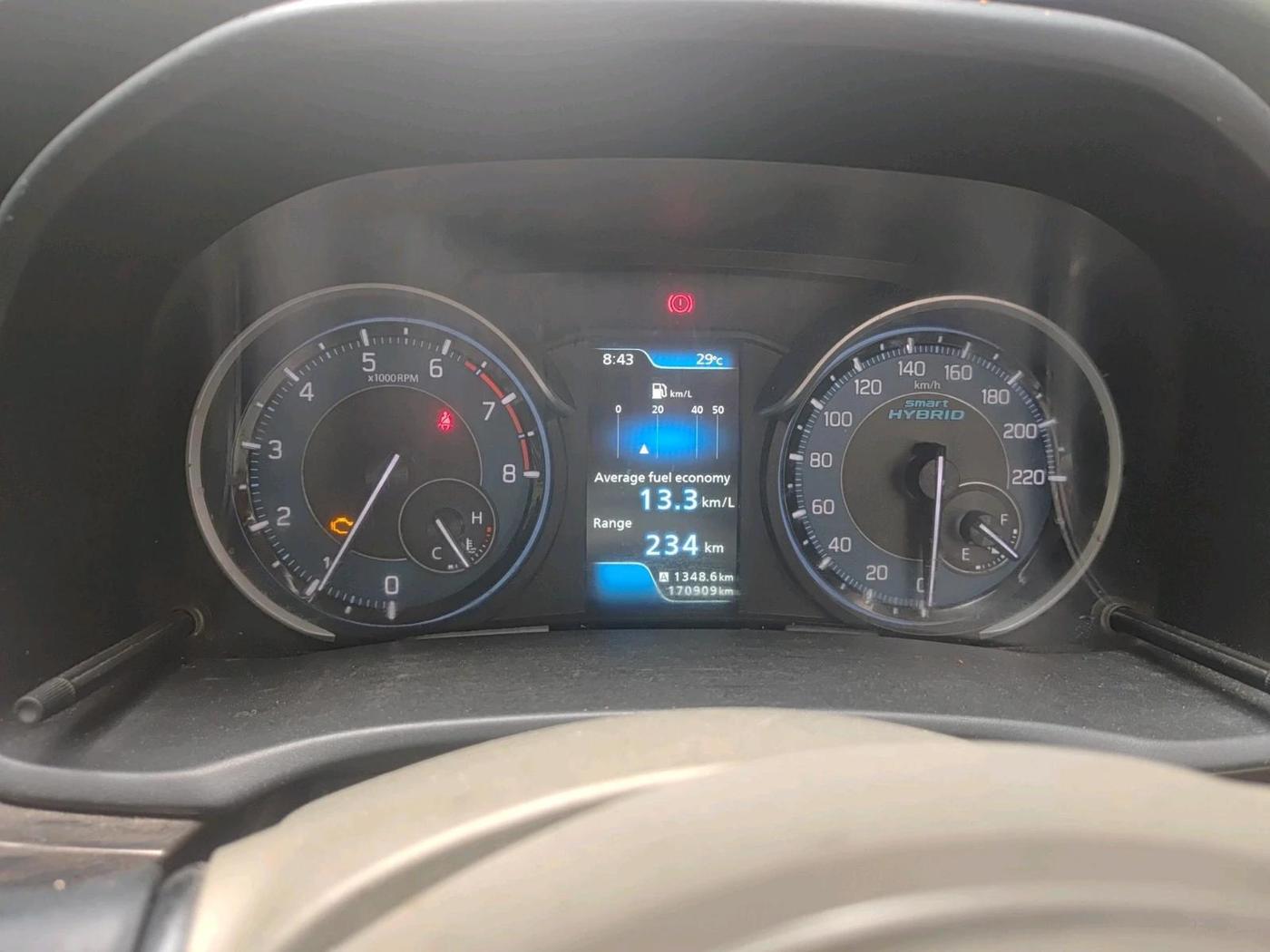 2019 Maruti Ertiga ZXI+ SHVS, Petrol, Manual, 1,70,909 km, interior