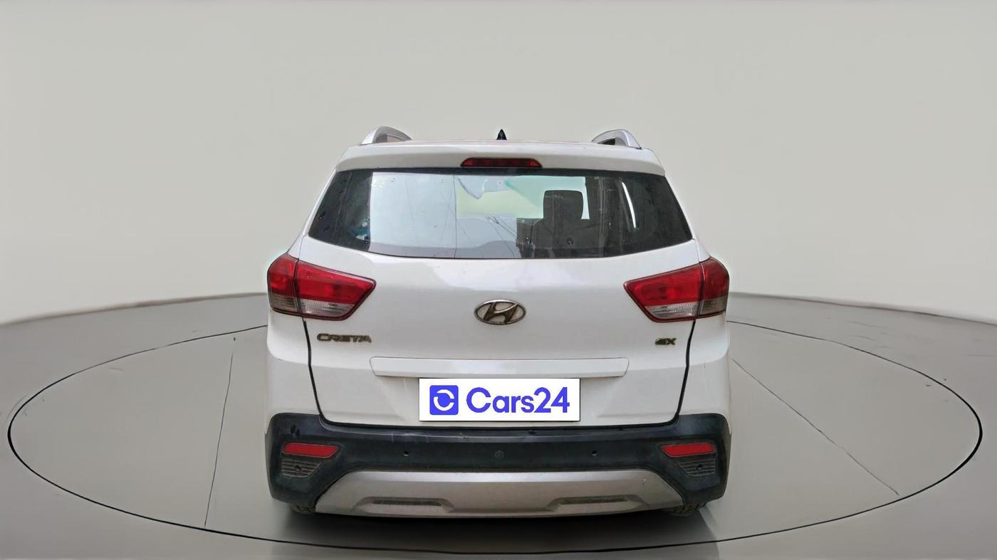 2017 Hyundai Creta E PLUS 1.6 PETROL, CNG, Manual, 82,793 km, exterior
