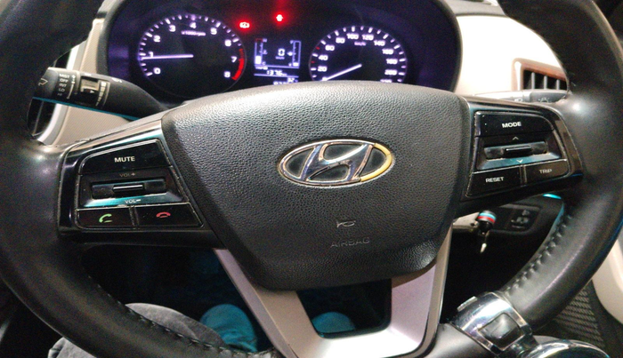 2017 Hyundai Creta E PLUS 1.6 PETROL, CNG, Manual, 82,793 km, interior