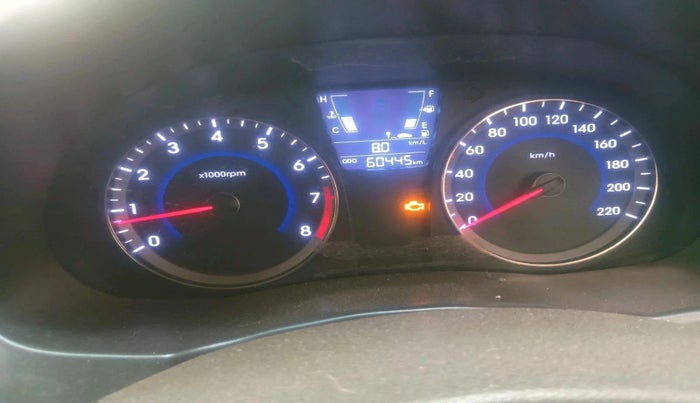 2016 Hyundai Verna 1.6 VTVT S, Petrol, Manual, 60,445 km, interior