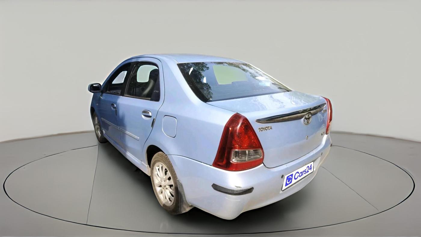 2011 Toyota Etios VX, Petrol, Manual, 74,593 km, exterior