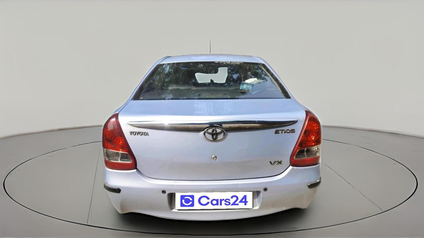 2011 Toyota Etios VX, Petrol, Manual, 74,593 km, exterior