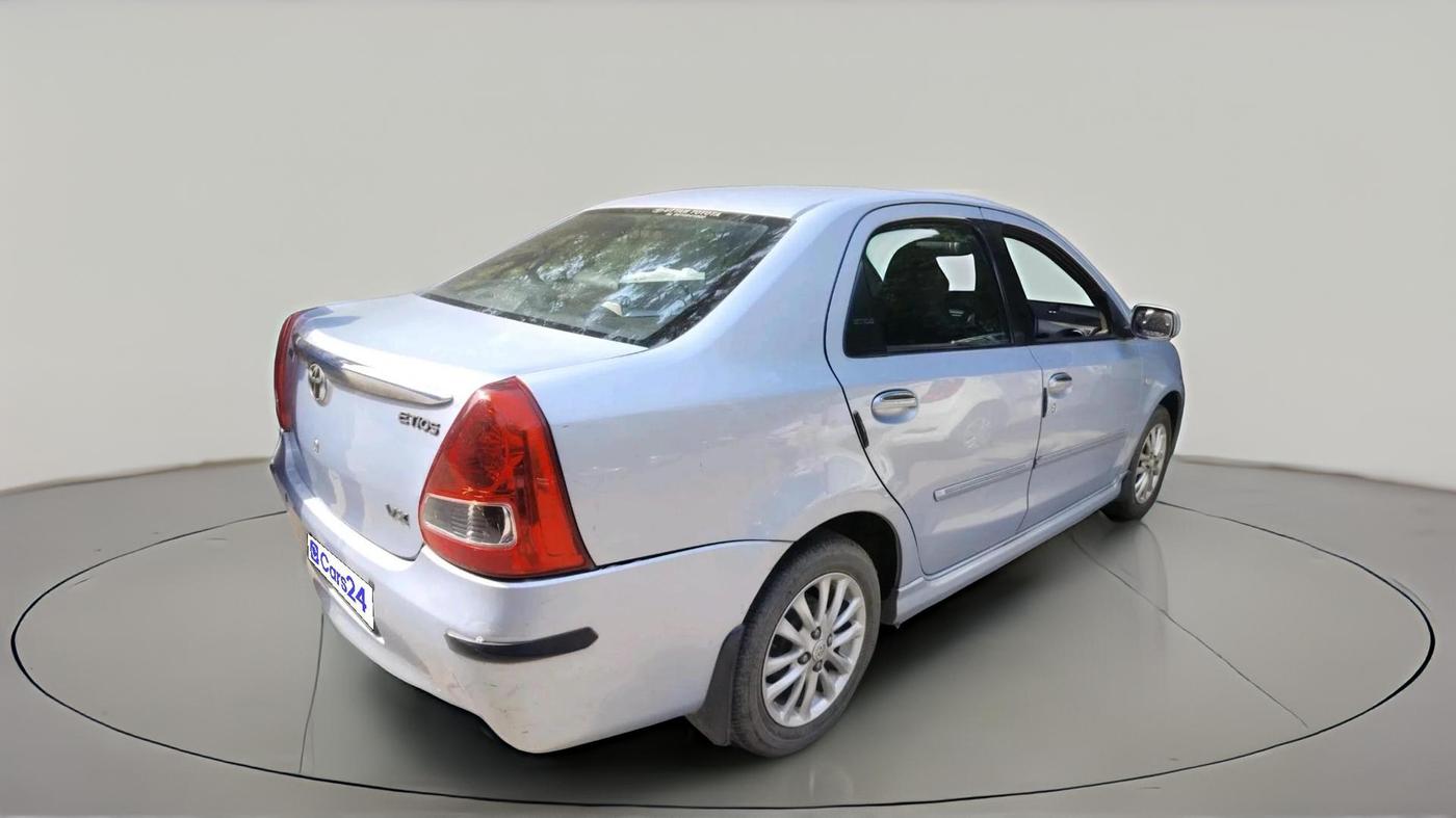 2011 Toyota Etios VX, Petrol, Manual, 74,593 km, exterior