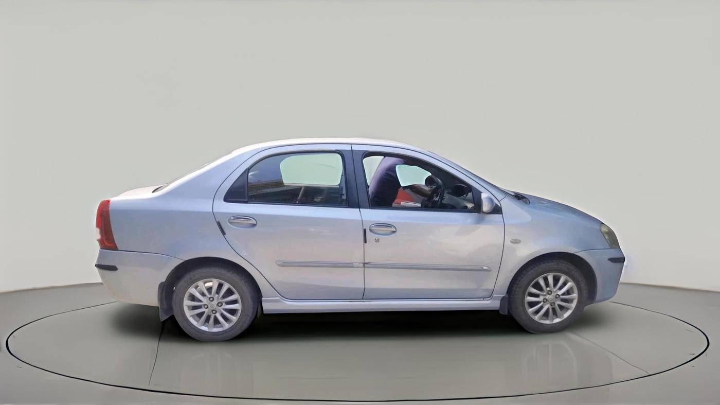 2011 Toyota Etios VX, Petrol, Manual, 74,593 km, exterior