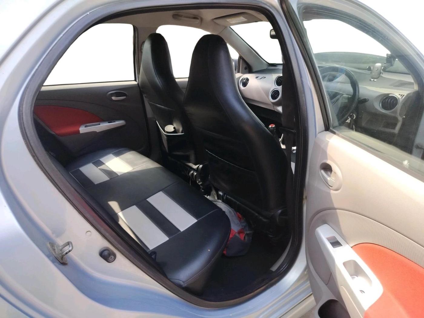 2011 Toyota Etios VX, Petrol, Manual, 74,593 km, interior