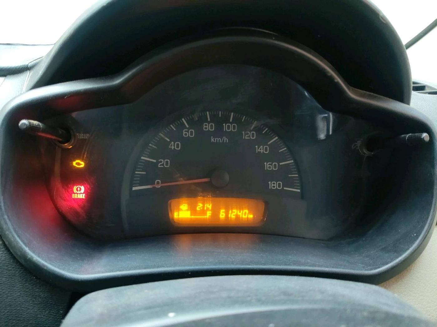2014 Maruti Celerio VXI, CNG, Manual, 61,240 km, interior