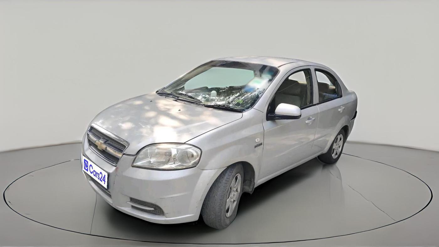 2011 Chevrolet Aveo LS 1.4, CNG, Manual, 1,28,775 km, exterior