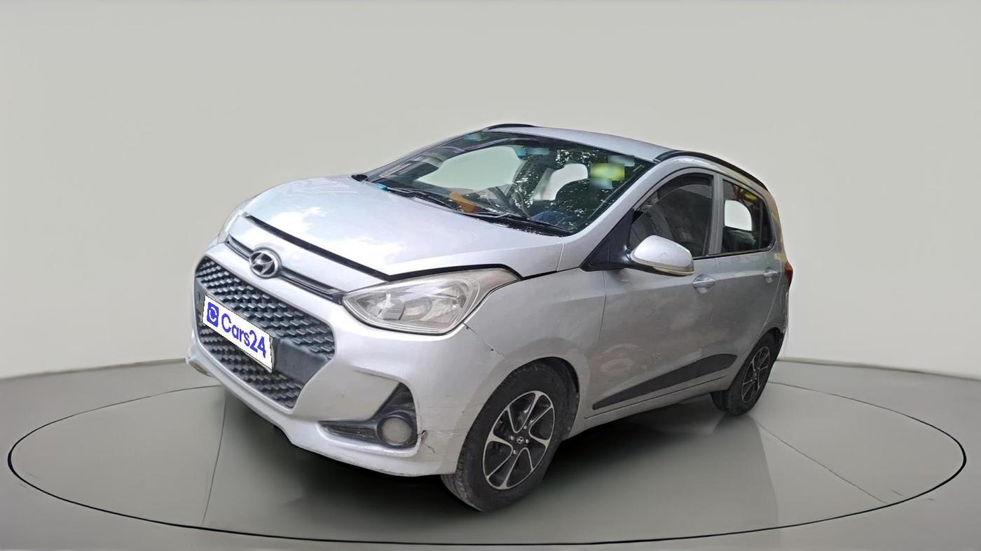 2017 Hyundai Grand i10 SPORTZ (O) AT 1.2 KAPPA VTVT, CNG, Automatic, 1,17,642 km, exterior