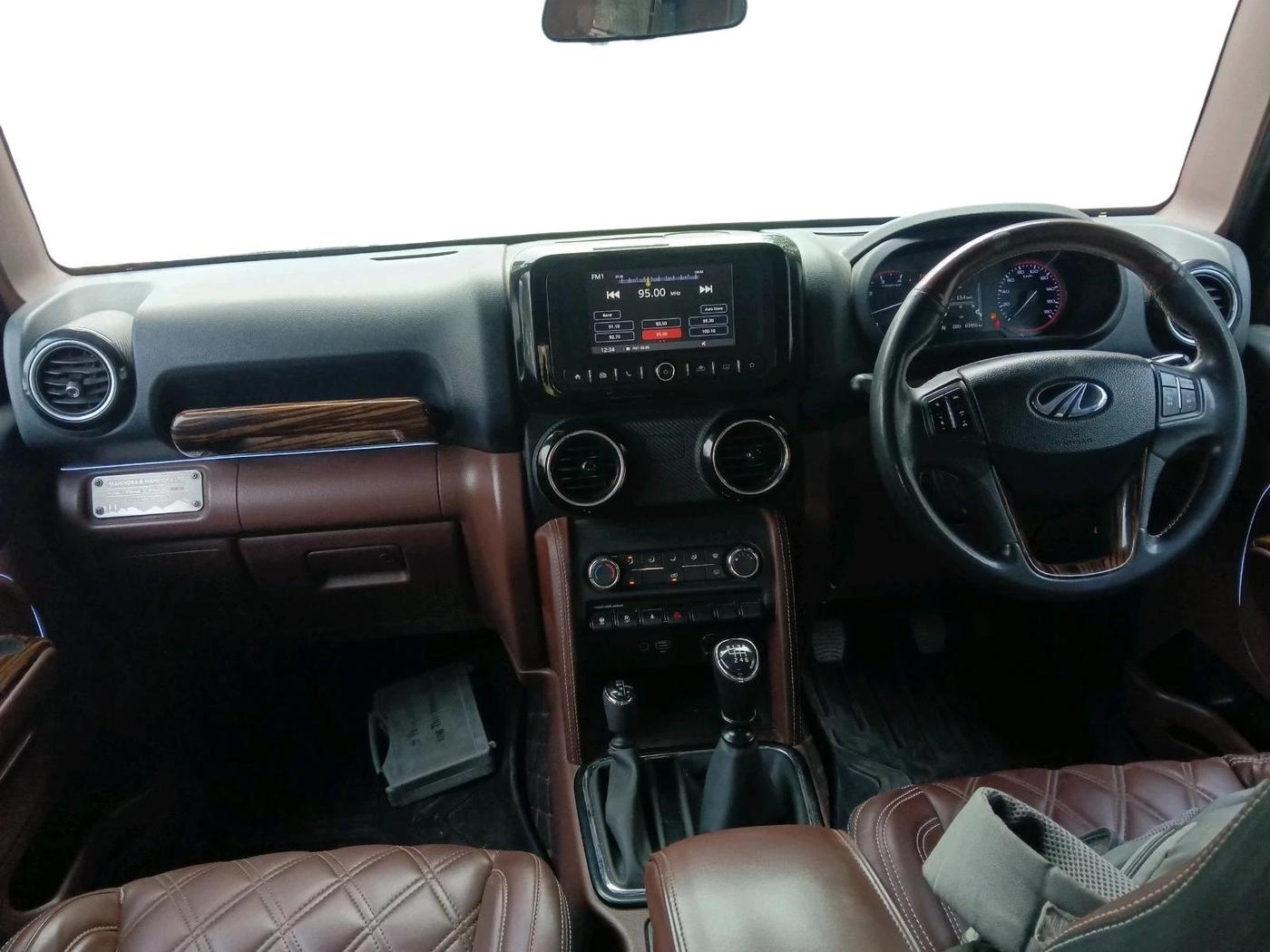 2022 Mahindra Thar LX HARD TOP 4WD MT, Diesel, Manual, 63,956 km, interior