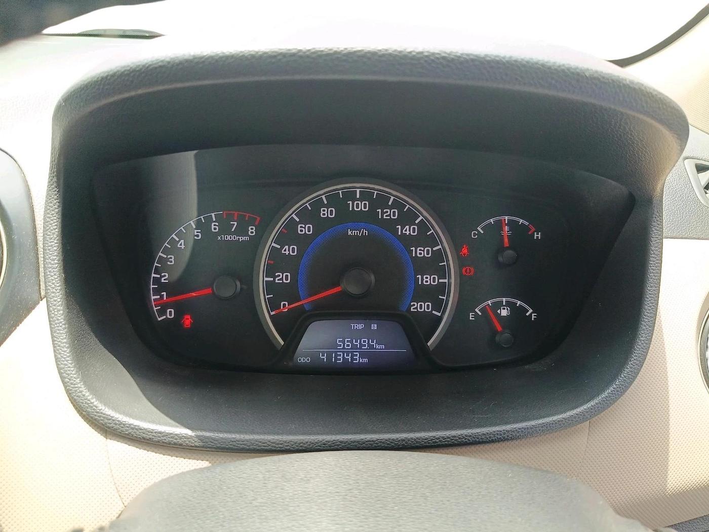 2018 Hyundai Grand i10 MAGNA 1.2 KAPPA VTVT, Petrol, Manual, 41,343 km, interior