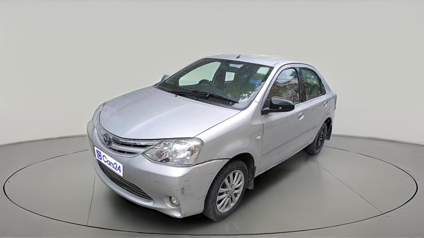 2011 Toyota Etios V, Petrol, Manual, 34,896 km, exterior