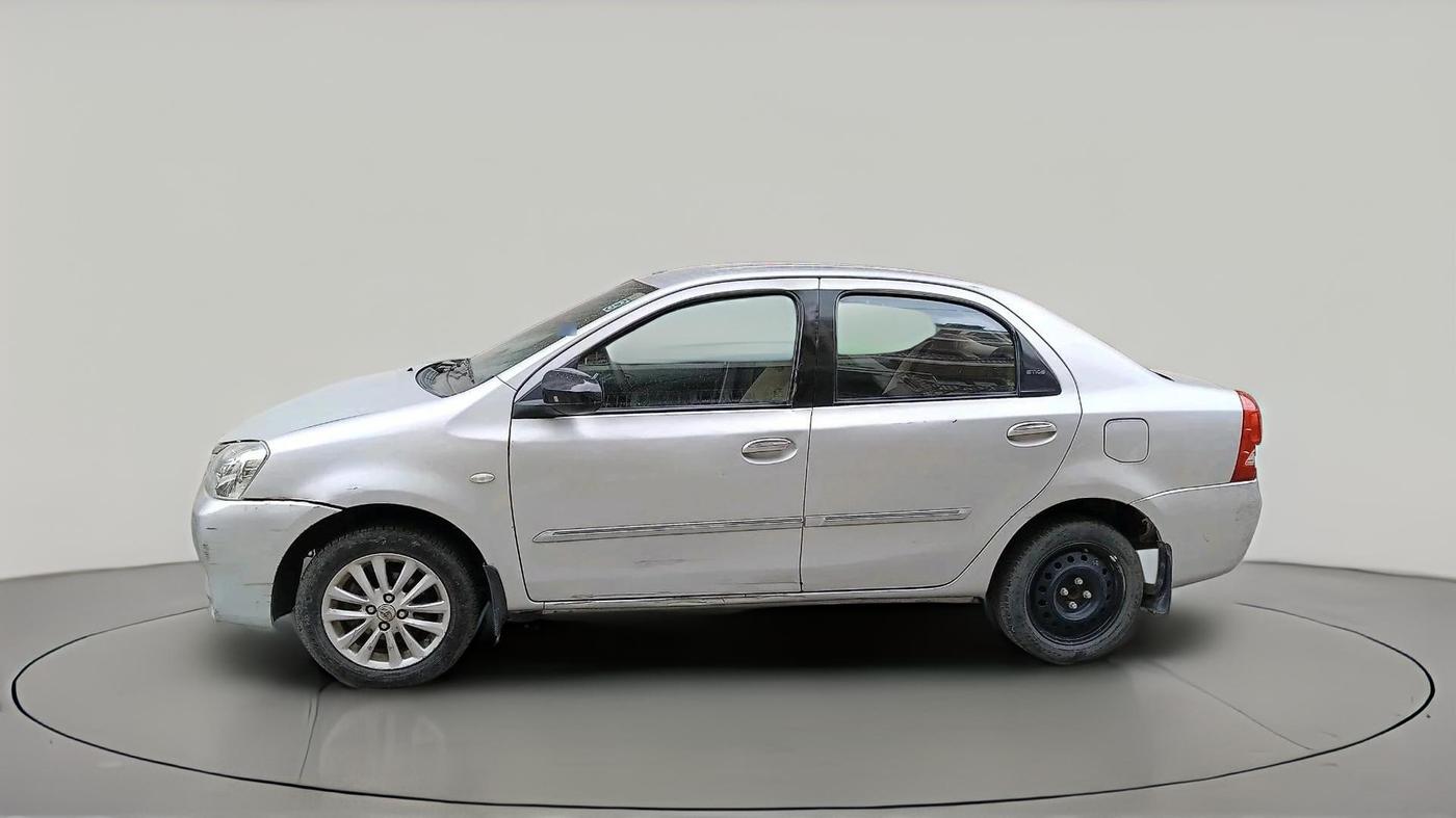 2011 Toyota Etios V, Petrol, Manual, 34,896 km, exterior