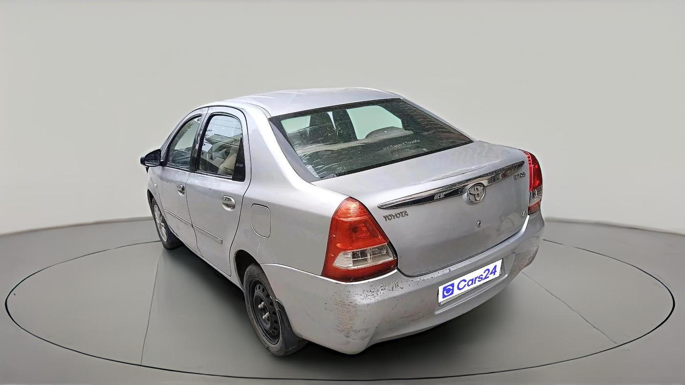 2011 Toyota Etios V, Petrol, Manual, 34,896 km, exterior